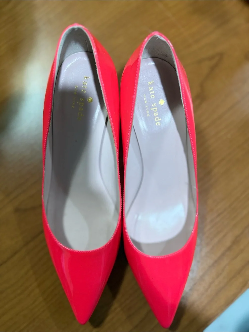 kate spade Hot Pink Patent Pointed-Toe Pumps